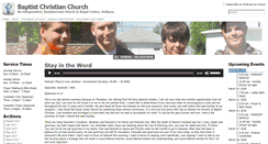 Desktop Screenshot of baptistchristian.org